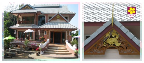 กระเบื้องโบราณ ดอยสะเก็ด